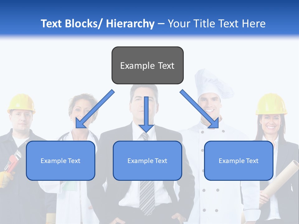 Person Community Employment PowerPoint Template