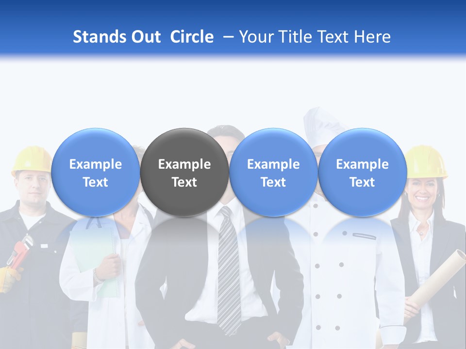 Person Community Employment PowerPoint Template