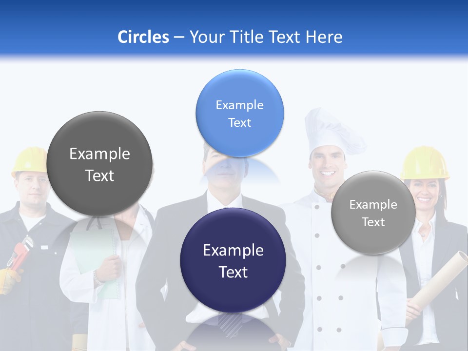Person Community Employment PowerPoint Template