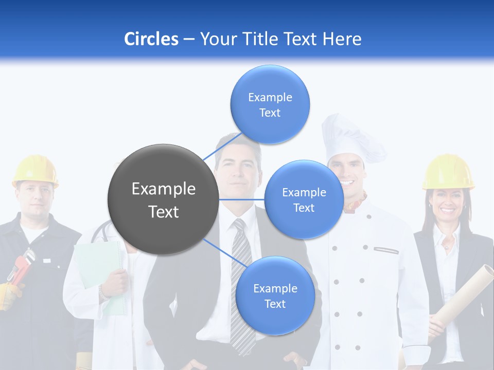 Person Community Employment PowerPoint Template