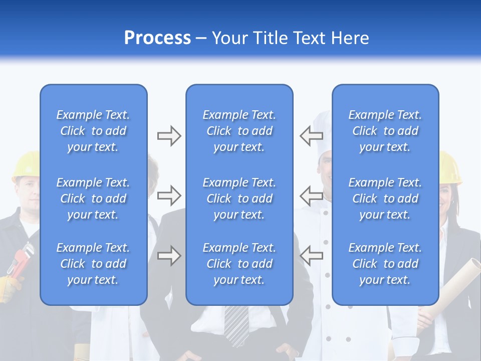 Person Community Employment PowerPoint Template