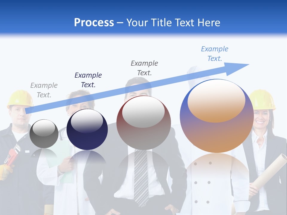 Person Community Employment PowerPoint Template