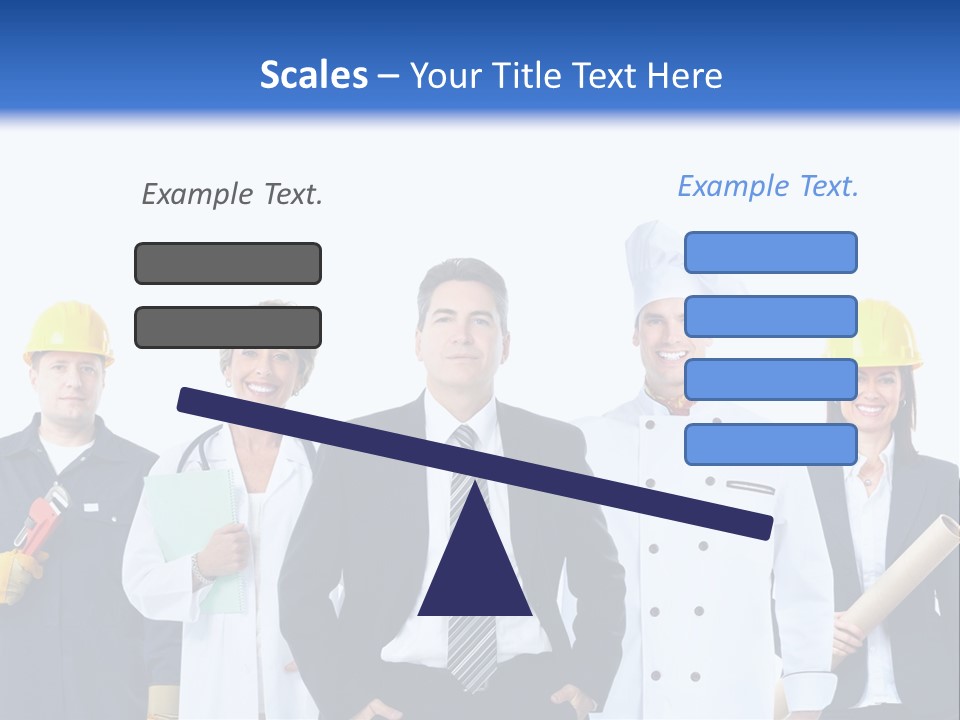 Person Community Employment PowerPoint Template