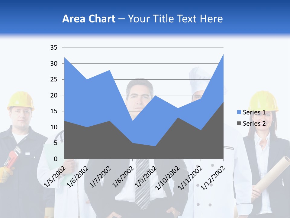 Person Community Employment PowerPoint Template