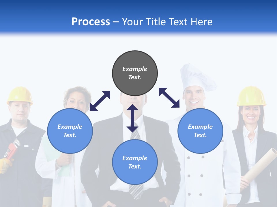 Person Community Employment PowerPoint Template