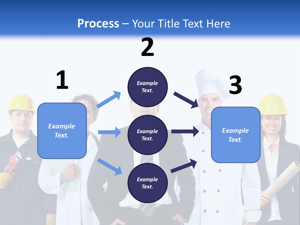 Person Community Employment PowerPoint Template