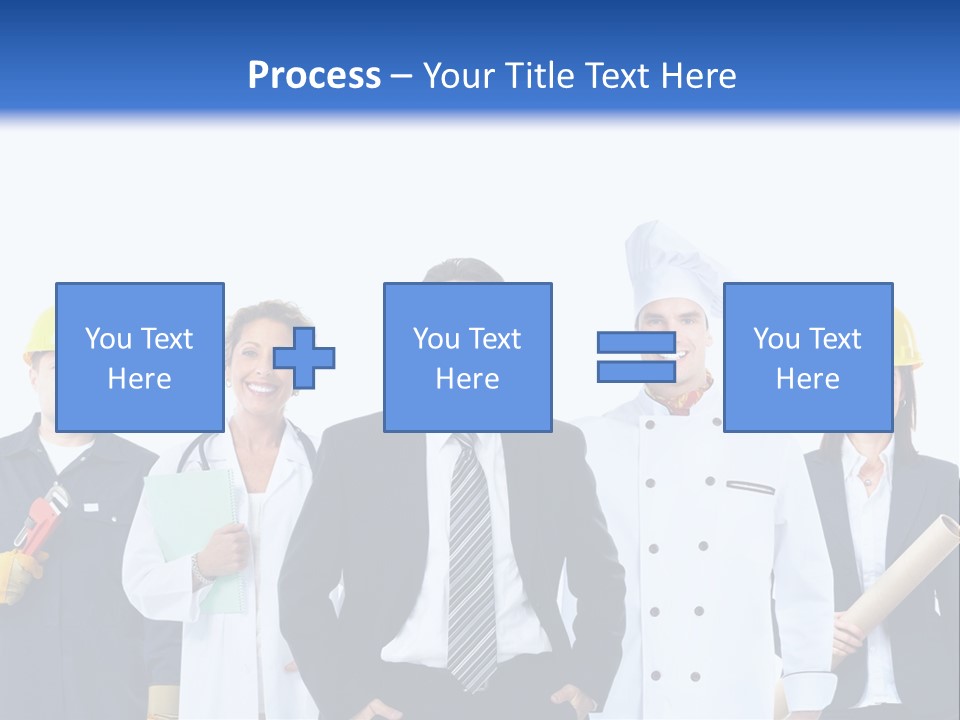 Person Community Employment PowerPoint Template