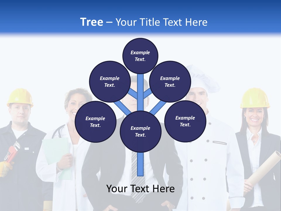 Person Community Employment PowerPoint Template