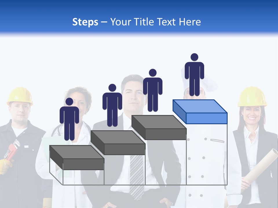 Person Community Employment PowerPoint Template