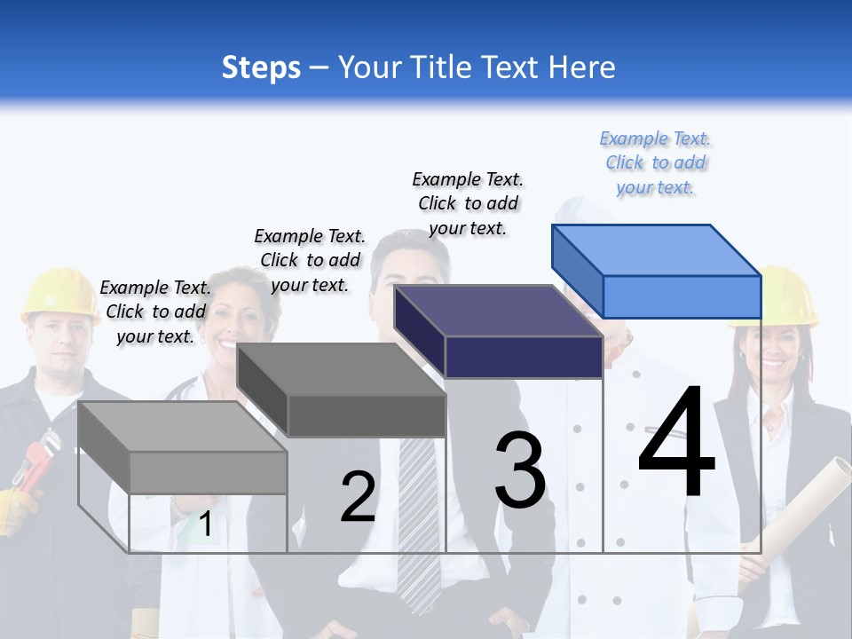 Person Community Employment PowerPoint Template