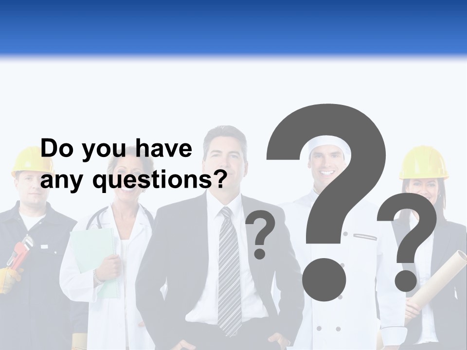 Person Community Employment PowerPoint Template