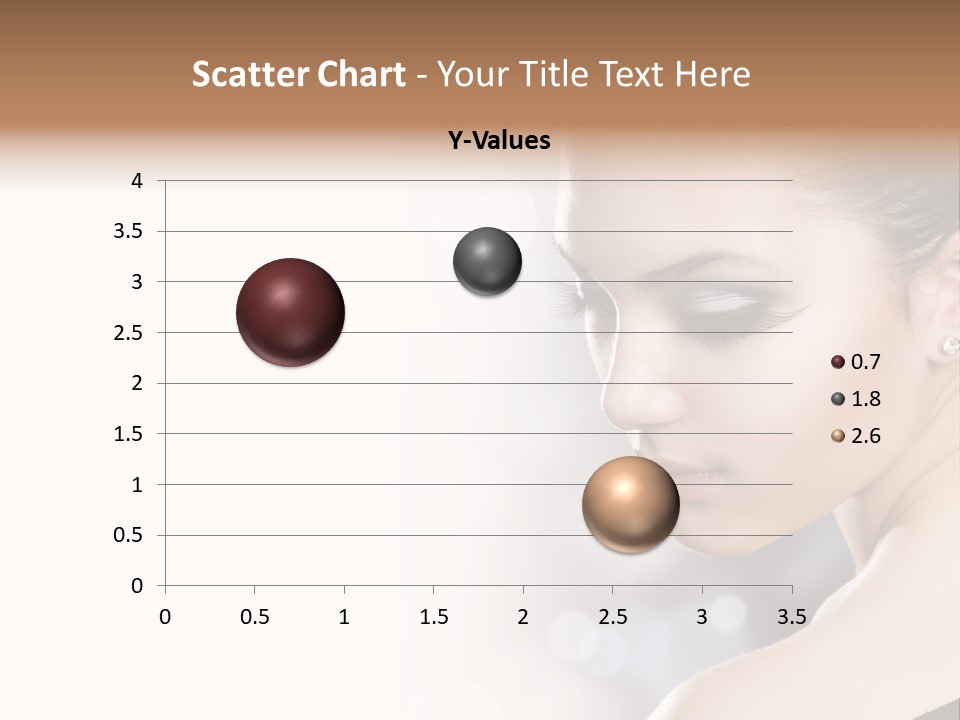 Lipstick Portrait Beautiful PowerPoint Template