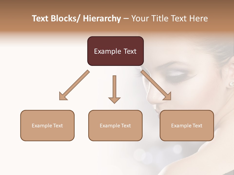 Lipstick Portrait Beautiful PowerPoint Template