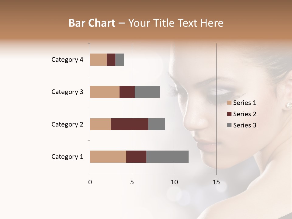 Lipstick Portrait Beautiful PowerPoint Template