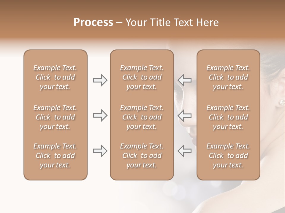 Lipstick Portrait Beautiful PowerPoint Template