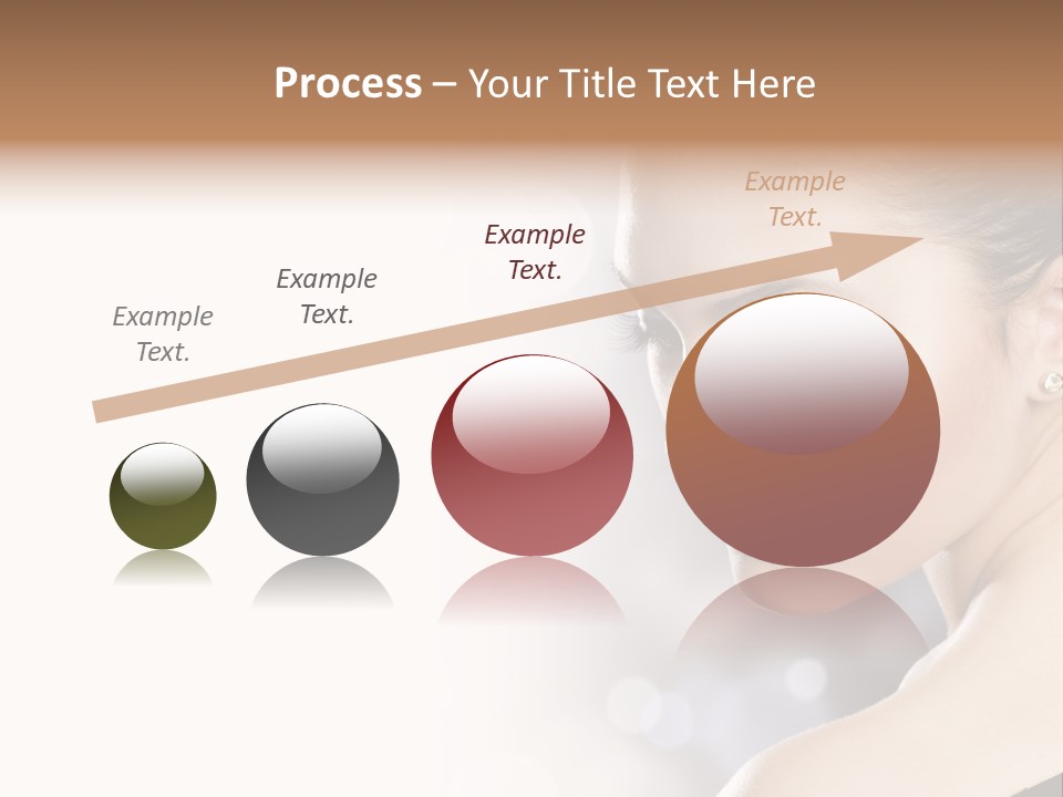 Lipstick Portrait Beautiful PowerPoint Template