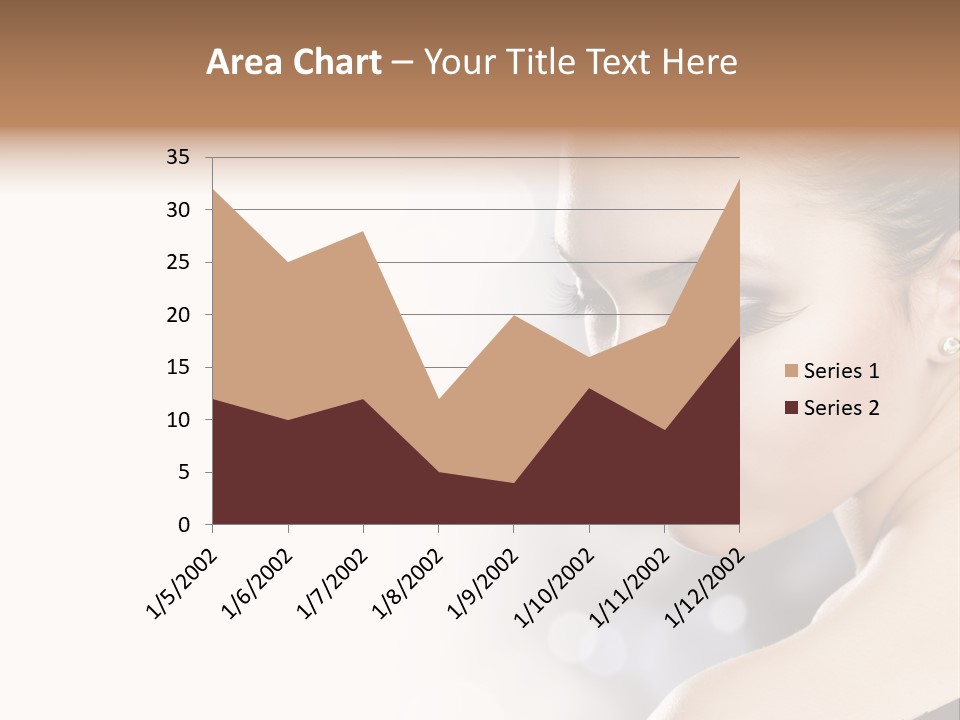 Lipstick Portrait Beautiful PowerPoint Template