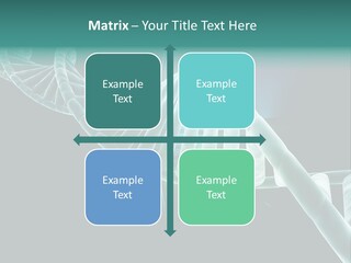 One Abstract Spiral PowerPoint Template