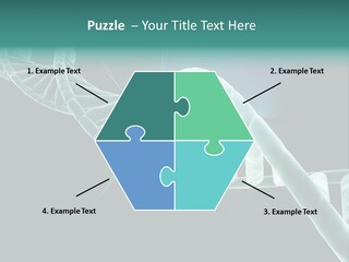 One Abstract Spiral PowerPoint Template