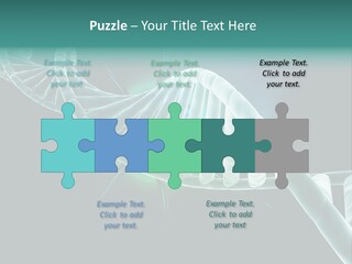One Abstract Spiral PowerPoint Template