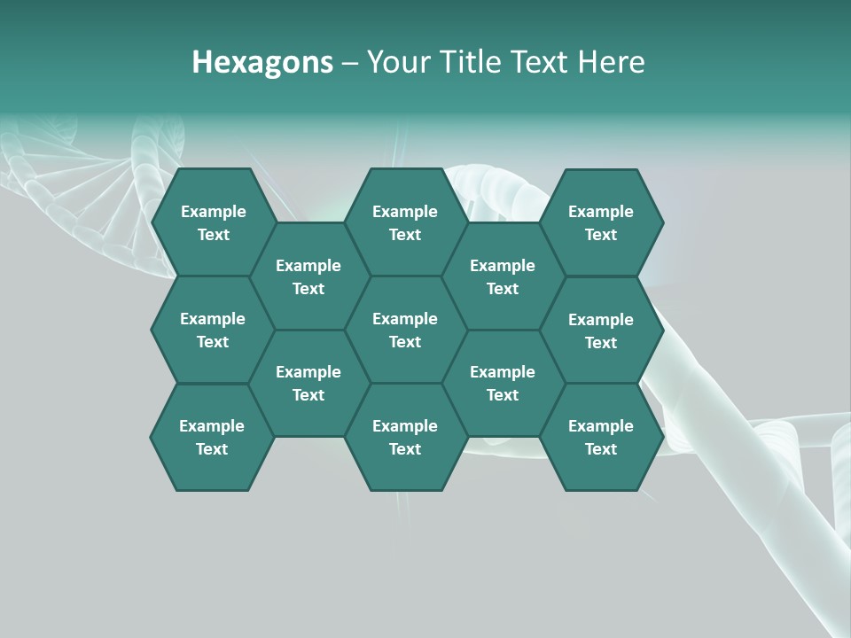 One Abstract Spiral PowerPoint Template