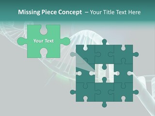 One Abstract Spiral PowerPoint Template