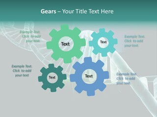One Abstract Spiral PowerPoint Template