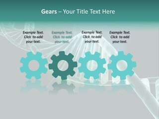 One Abstract Spiral PowerPoint Template