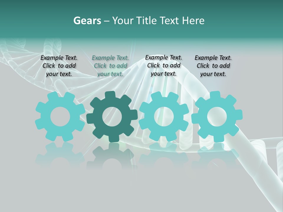 One Abstract Spiral PowerPoint Template