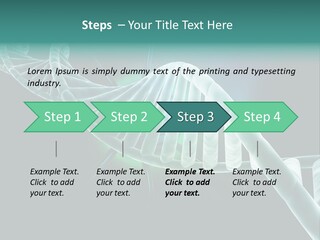 One Abstract Spiral PowerPoint Template
