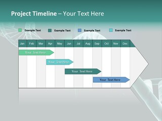 One Abstract Spiral PowerPoint Template