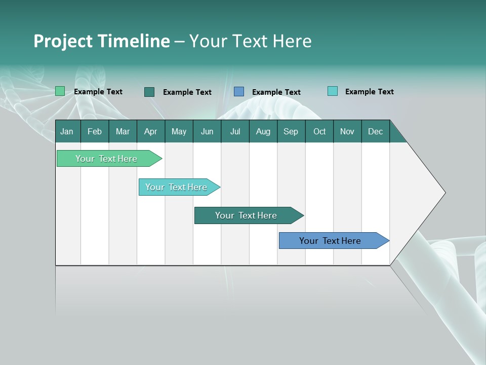 One Abstract Spiral PowerPoint Template