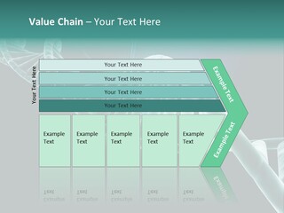 One Abstract Spiral PowerPoint Template