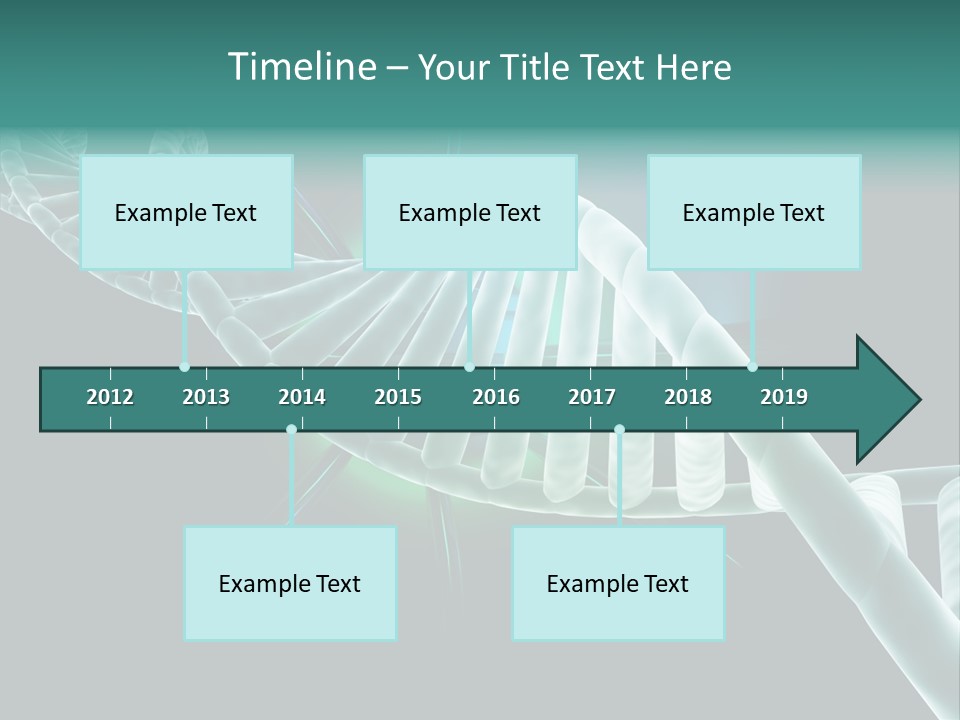 One Abstract Spiral PowerPoint Template