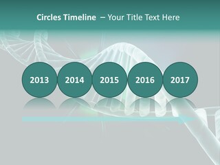 One Abstract Spiral PowerPoint Template