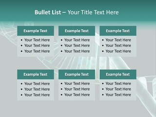One Abstract Spiral PowerPoint Template