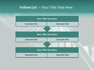One Abstract Spiral PowerPoint Template