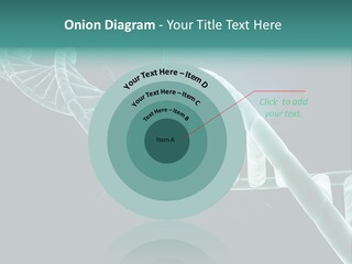 One Abstract Spiral PowerPoint Template