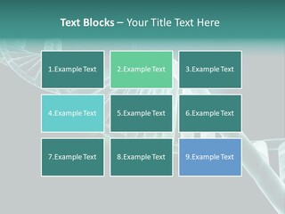 One Abstract Spiral PowerPoint Template