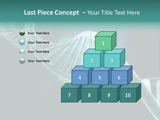 One Abstract Spiral PowerPoint Template