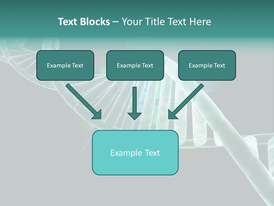 One Abstract Spiral PowerPoint Template