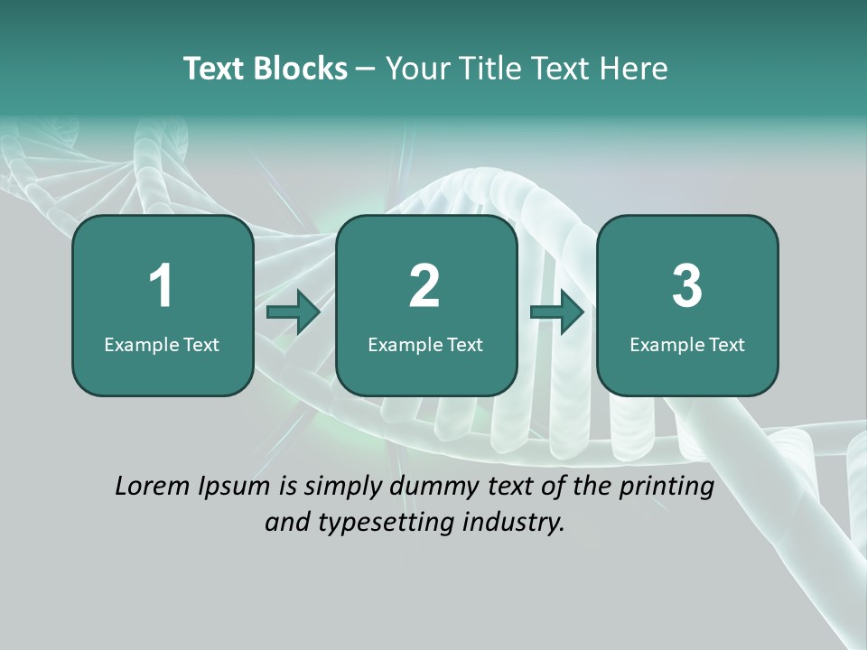 One Abstract Spiral PowerPoint Template