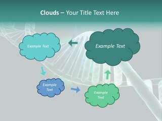 One Abstract Spiral PowerPoint Template