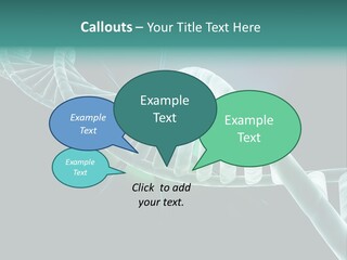 One Abstract Spiral PowerPoint Template