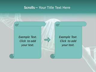 One Abstract Spiral PowerPoint Template