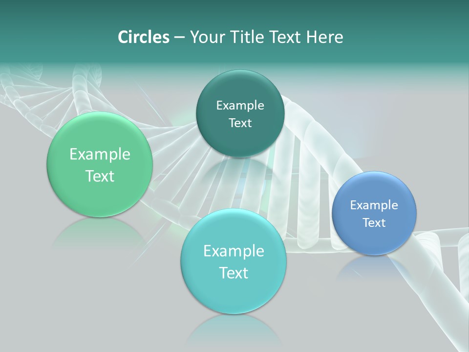 One Abstract Spiral PowerPoint Template