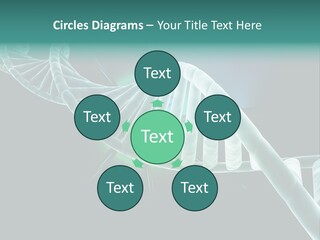 One Abstract Spiral PowerPoint Template
