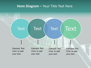 One Abstract Spiral PowerPoint Template