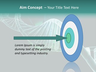 One Abstract Spiral PowerPoint Template