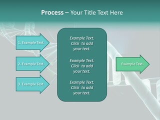 One Abstract Spiral PowerPoint Template